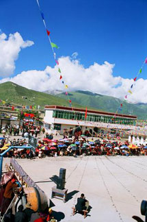 Tibetan singer