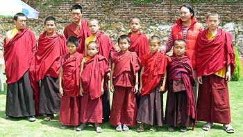 Lamas of the Godawari Retreat Center