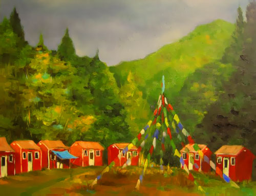 H.E. Dzogchen Khenpo Choga Rinpoche Teaching in Oregon 
