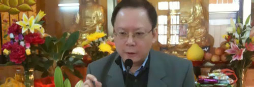 Liu Jian teaching in December of 2009
