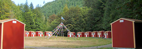 The Beautiful Mandala Garden at the Dzogchen Retreat Center