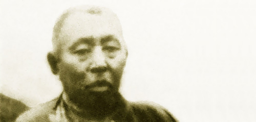 Rare photograph of Patrul Rinpoche