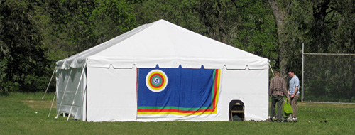 Spring Retreat Shrine Tent at R-Ranch